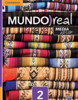 Hardcover Mundo Real Media Edition Level 2 Student's Book Plus 1-Year Eleteca Access [Spanish] Book