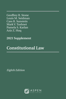 Paperback Constitutional Law: 2021 Supplement Book