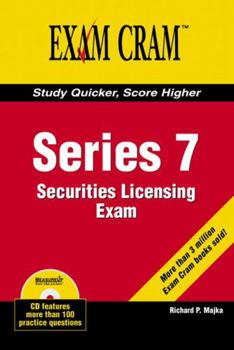 Paperback Series 7 Securities Licensing Exam Review Exam Cram [With CDROM] Book