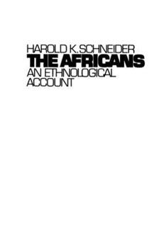 Paperback The Africans: An Ethnological Account Book