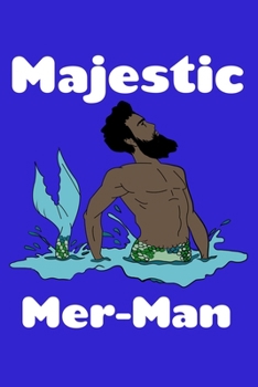 Paperback Majestic Mer Man: Personal Expense Tracker Book