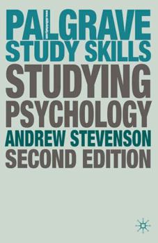Studying Psychology - Book  of the Palgrave Study Skills