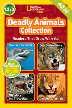 Paperback National Geographic Readers: Deadly Animals Collection Book