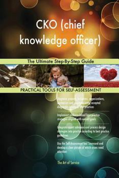 Paperback CKO (chief knowledge officer) The Ultimate Step-By-Step Guide Book