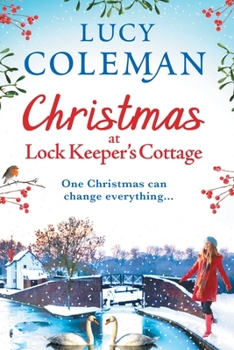 Paperback Christmas at Lock Keeper's Cottage [Large Print] Book