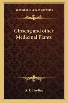 Paperback Ginseng and other Medicinal Plants Book