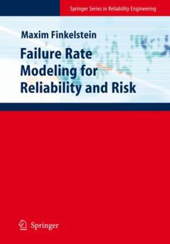 Hardcover Failure Rate Modelling for Reliability and Risk Book