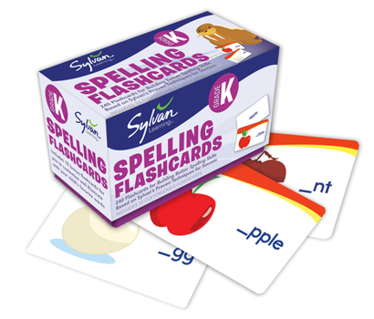 Cards Kindergarten Spelling Flashcards: 240 Flashcards for Building Better Spelling Skills Based on Sylvan's Proven Techniques for Success Book