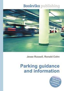 Paperback Parking Guidance and Information Book