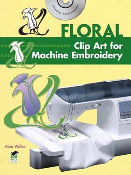 Floral Clip Art for Machine Embroidery