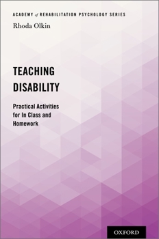 Paperback Teaching Disability: Practical Activities for in Class and Homework Book