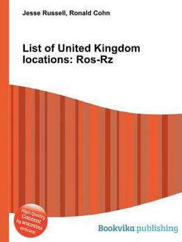 Paperback List of United Kingdom Locations: Ros-Rz Book