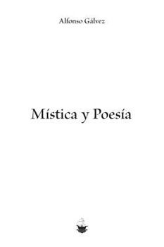 Hardcover Mística y Poesía [Spanish] Book