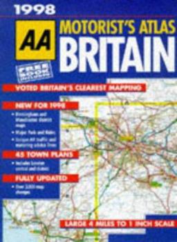 Ring-bound Motorists' Atlas: Britain '98 Book