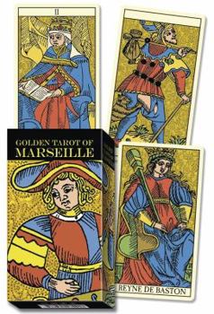 Cards Golden Tarot of Marseille Book