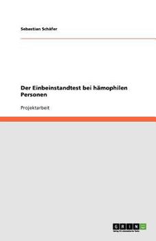 Paperback Der Einbeinstandtest bei hämophilen Personen [German] Book