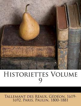 Paperback Historiettes Volume 9 [French] Book