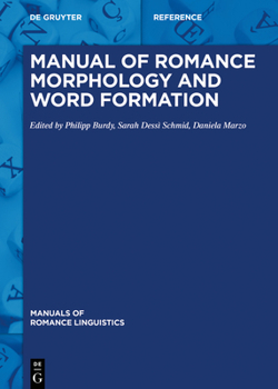 Hardcover Manual of Romance Morphology and Word Formation Book