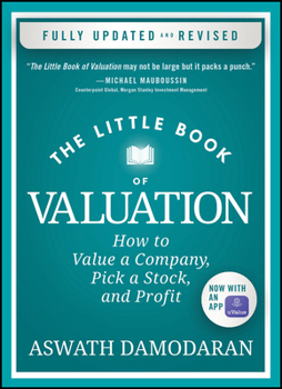 Hardcover The Little Book of Valuation: How to Value a Company, Pick a Stock, and Profit Book