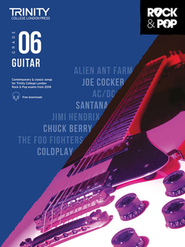 Paperback Trinity Rock & Pop 2018 Guitar: Grade 6 Book