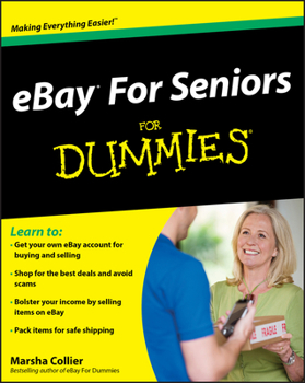 Paperback Ebay for Seniors for Dummies Book