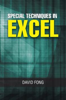 Paperback Special Techniques in Excel Book