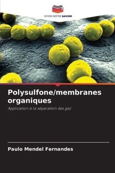Paperback Polysulfone/membranes organiques [French] Book