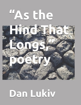 Paperback "As the Hind That Longs," poetry Book