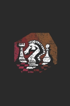 Chess Retro: Blank Lined Notebook (6" x 9" - 120 pages) ~ Chess Game Notebook for Daily Journal, Diary, and Gift