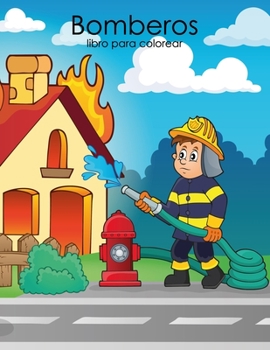 Paperback Bomberos libro para colorear 1 [Spanish] Book