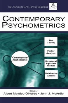 Paperback Contemporary Psychometrics Book