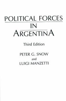 Hardcover Political Forces in Argentina, Third Edition Book