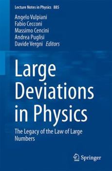 Paperback Large Deviations in Physics: The Legacy of the Law of Large Numbers Book
