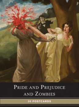 Card Book Pride and Prejudice and Zombies Postcard Book