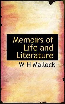 Paperback Memoirs of Life and Literature Book