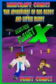 Paperback Minecraft Comics - Escape From Planet X Book