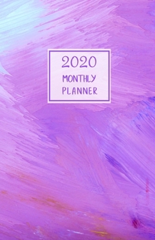 Paperback 2020 Monthly Planner: Portable. Month on 2 pages followed by six Notes pages. Monthly layout Includes To-do section. 8.5"x 5.5". Fits in pur Book