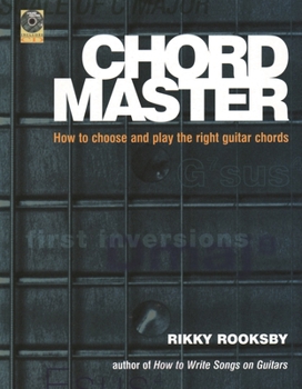 Paperback Chord Master: How to Choose and Play the Right Guitar Chords Book