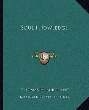 Paperback Soul Knowledge Book
