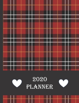 Paperback 2020 Planner: One Year Dated Planner for 2020 Book