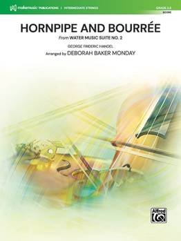 Paperback Hornpipe and Bourrée: From Water Music Suite No. 2, Conductor Score Book