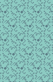 A5 Lined Notebook 110 Pages: Funny Ruled Journal High Tech Computer Engineer Programmer Purple Blue Colorful 077. Cute Unique Student Teacher Blank Scrapbook/ Composition/ Planner Great For Home Schoo