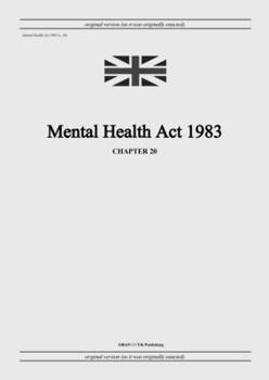 Paperback Mental Health Act 1983 (c. 20) Book