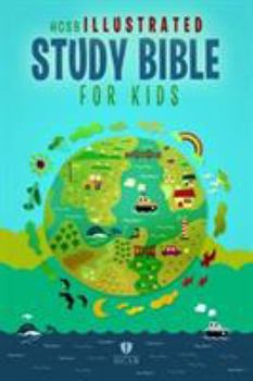 Hardcover HCSB Illustrated Study Bible for Kids, Printed Hardcover Book