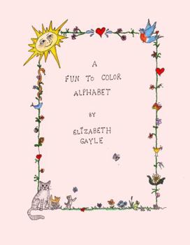 Paperback A Fun to Color Alphabet Book