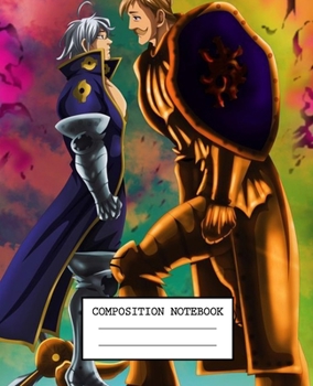 Composition Notebook: The Seven Deadly Sins Soft Glossy Cover Wide Ruled Lined Pages Book 7.5 x 9.25 Inches 110 Pages