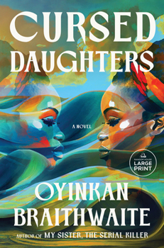 Paperback Cursed Daughters [Large Print] Book