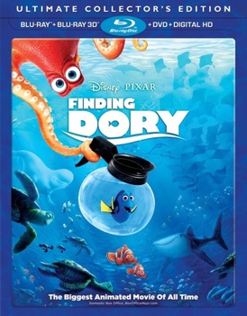 Blu-ray Finding Dory Book