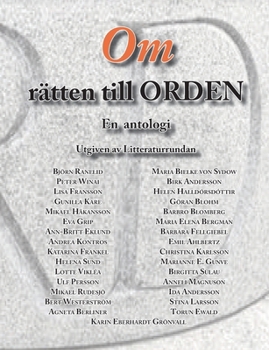 Om rätten till ORDEN: En antologi