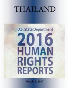 Paperback THAILAND 2016 HUMAN RIGHTS Report Book
